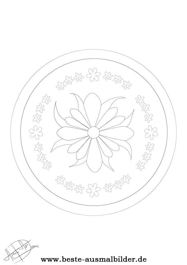 Featured image of post Mandala Zum Ausdrucken Blumen Mandalas zum ausdrucken und ausmalen mit blumen motiven gut geeignet f r kindergartenkinder