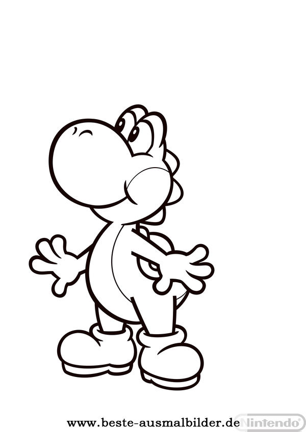 Ausmalbilder Yoshi