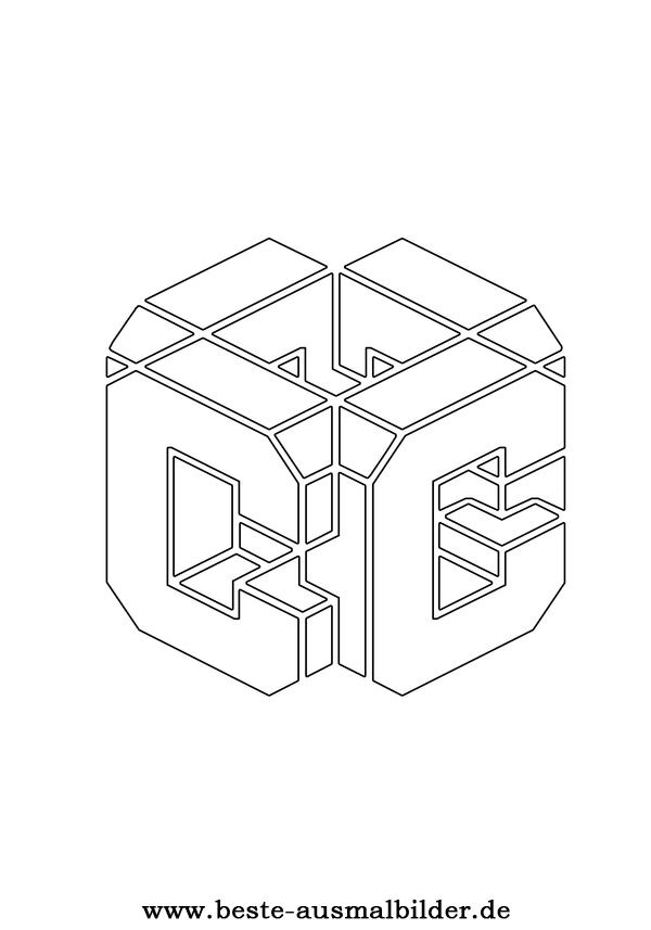 Malvorlage Buchstabe C
