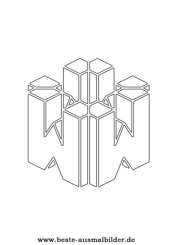 Malvorlage Buchstabe W