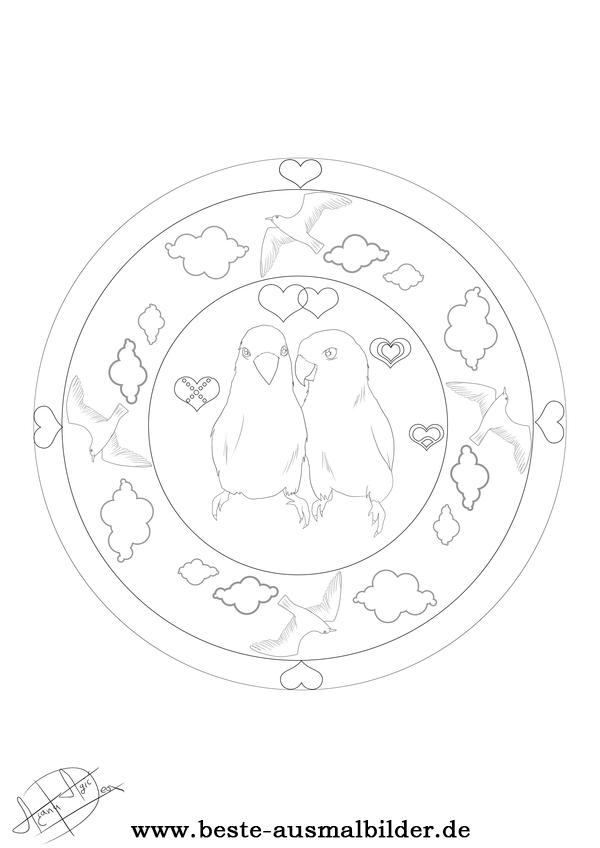 Mandala Vogel