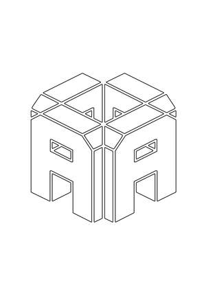 Malvorlage Buchstabe A