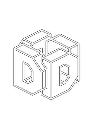 Malvorlage Buchstabe D