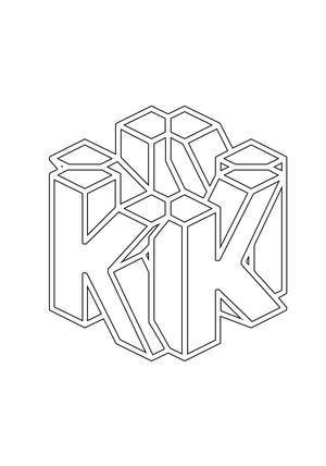 Malvorlage Buchstabe K
