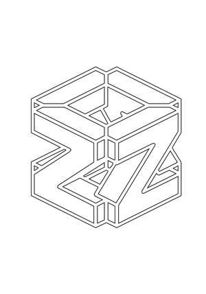 Malvorlage Buchstabe Z