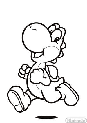 Yoshi Island Ausmalbild